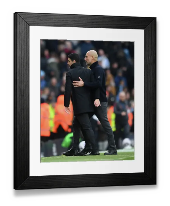 Framed Print : Manchester City v Arsenal FC - Premier League Framed Print : Manchester City v Arsenal FC - Premier League