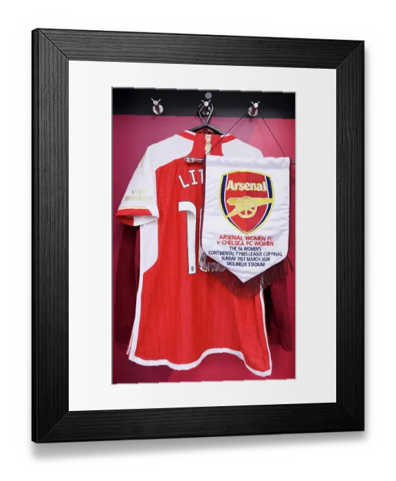 Framed Print : Arsenal v Chelsea - FA Women's Continental Tyres League Cup Final