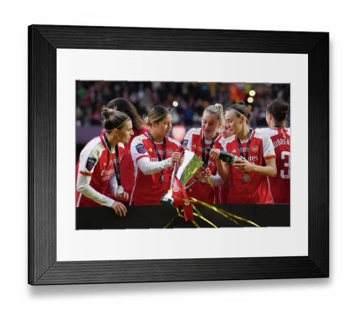 Framed Print : Arsenal v Chelsea - FA Women's Continental Tyres League Cup Final