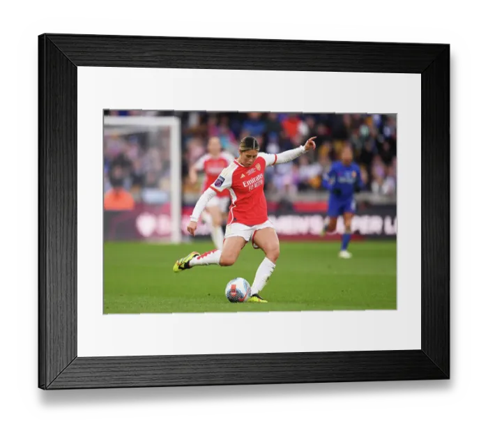 Framed Print : Arsenal v Chelsea - FA Women's Continental Tyres League Cup Final