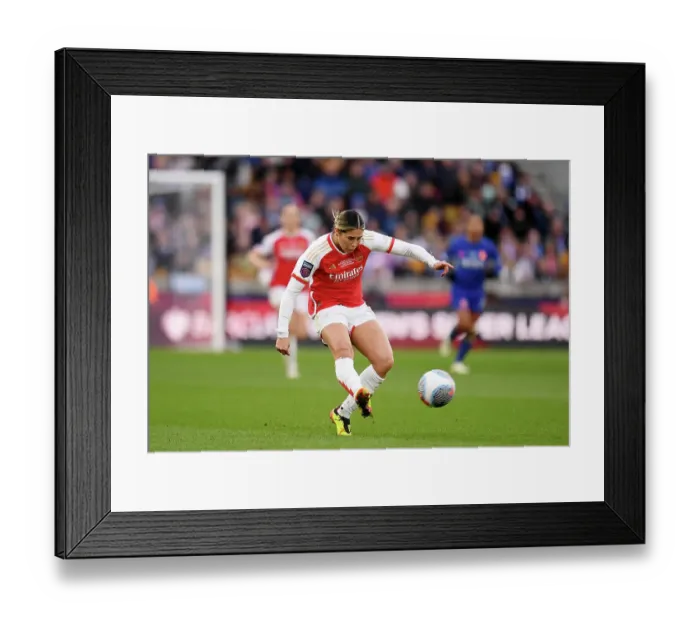 Framed Print : Arsenal v Chelsea - FA Women's Continental Tyres League Cup Final