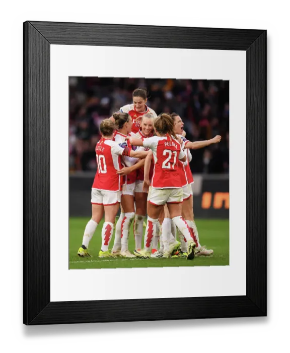 Framed Print : Arsenal v Chelsea - FA Women's Continental Tyres League Cup Final