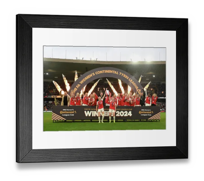 Framed Print : Arsenal v Chelsea - FA Women's Continental Tyres League Cup Final