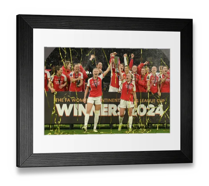 Framed Print : Arsenal v Chelsea - FA Women's Continental Tyres League Cup Final