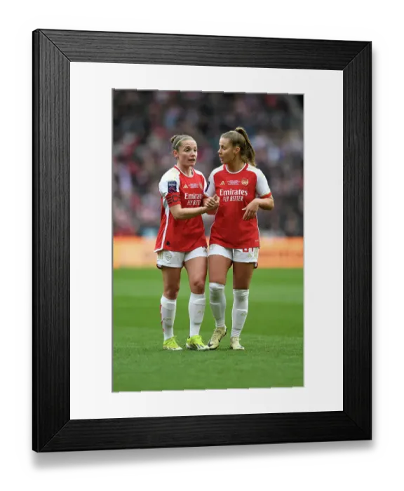 Framed Print : Arsenal v Chelsea - FA Women's Continental Tyres League Cup Final