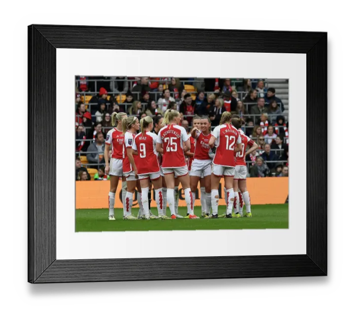 Framed Print : Arsenal v Chelsea - FA Women's Continental Tyres League Cup Final