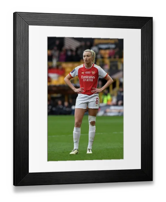 Framed Print : Arsenal v Chelsea - FA Women's Continental Tyres League Cup Final