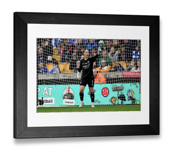 Framed Print : Arsenal v Chelsea - FA Women's Continental Tyres League Cup Final