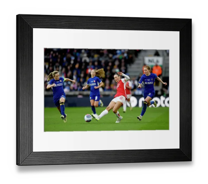 Framed Print : Arsenal v Chelsea - FA Women's Continental Tyres League Cup Final