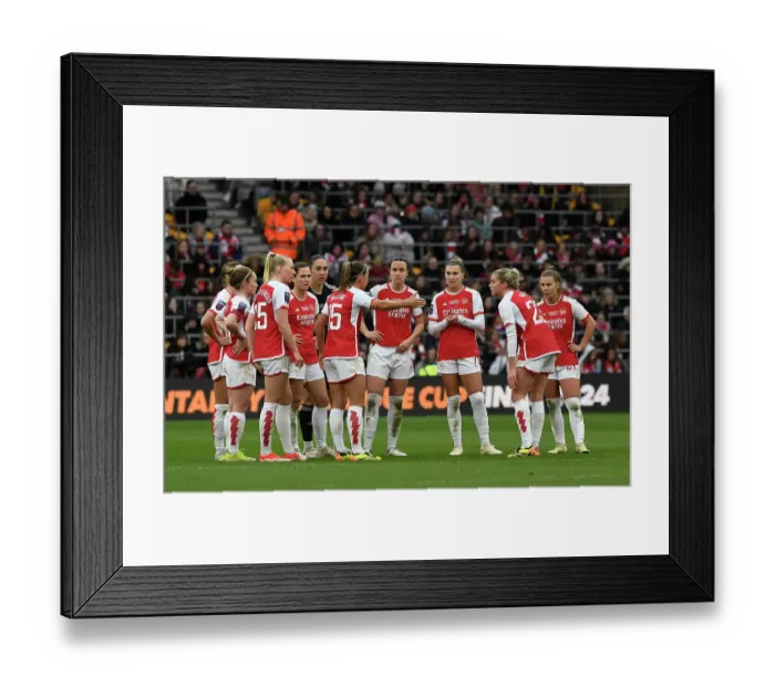 Framed Print : Arsenal v Chelsea - FA Women's Continental Tyres League Cup Final