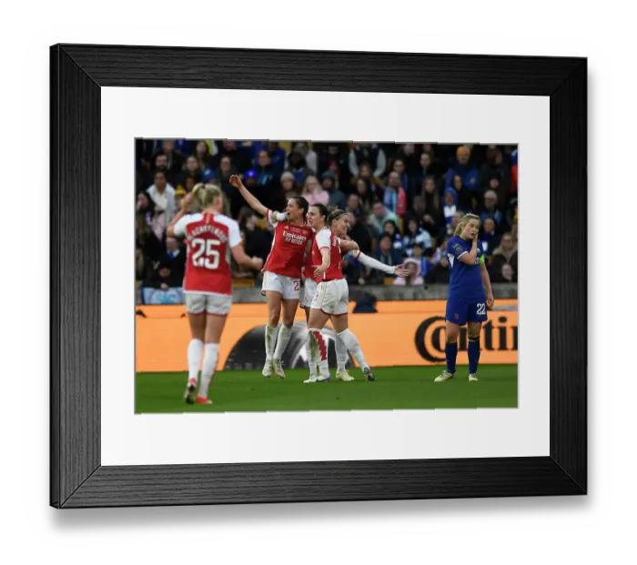 Framed Print : Arsenal v Chelsea - FA Women's Continental Tyres League Cup Final Framed Print : Arsenal v Chelsea - FA Women's Continental Tyres League Cup Final