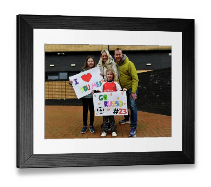 Framed Print : Arsenal v Chelsea - FA Women's Continental Tyres League Cup Final