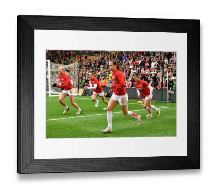 Framed Print : Arsenal v Chelsea - FA Women's Continental Tyres League Cup Final