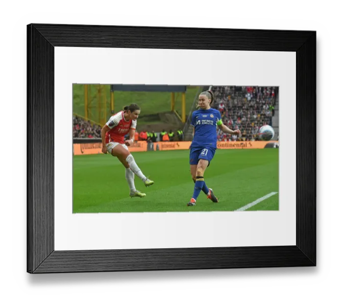 Framed Print : Arsenal v Chelsea - FA Women's Continental Tyres League Cup Final