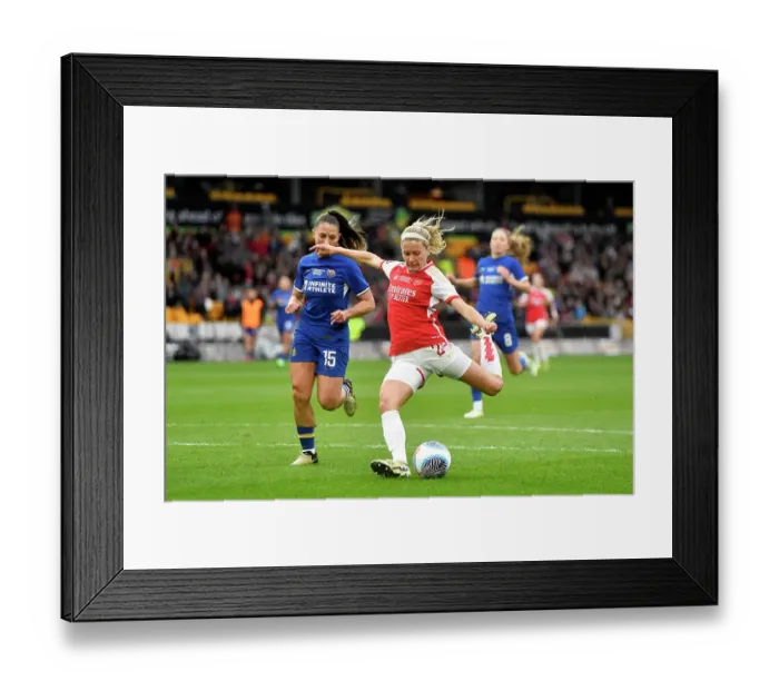 Framed Print : Arsenal v Chelsea - FA Women's Continental Tyres League Cup Final