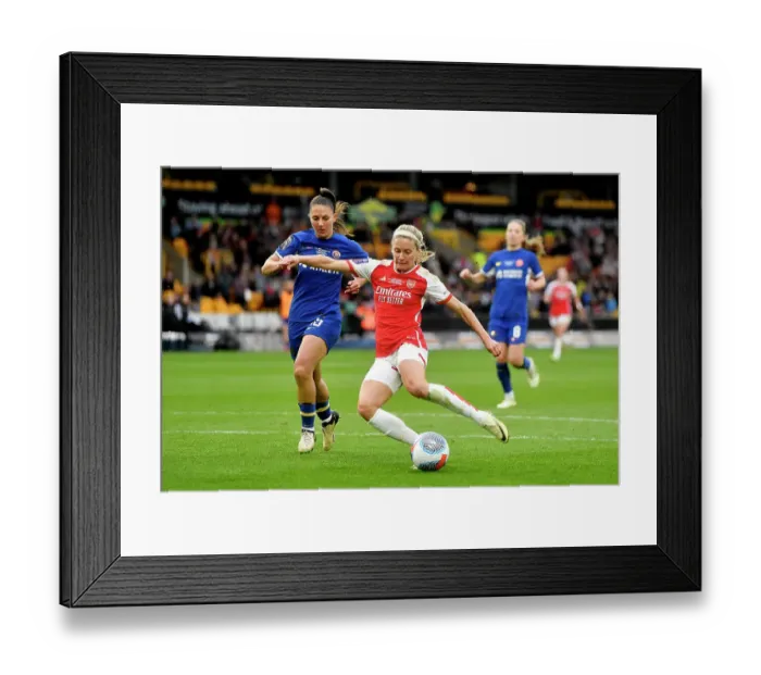Framed Print : Arsenal v Chelsea - FA Women's Continental Tyres League Cup Final