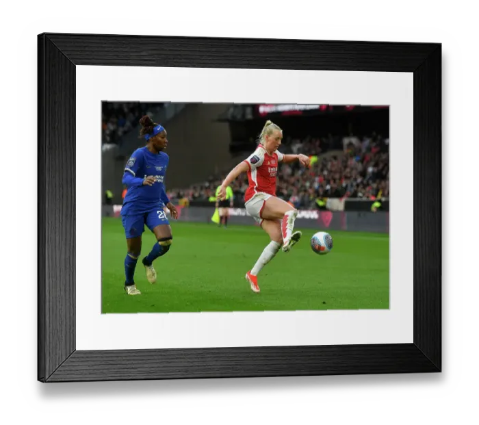 Framed Print : Arsenal v Chelsea - FA Women's Continental Tyres League Cup Final