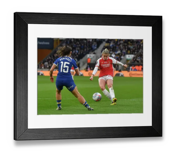 Framed Print : Arsenal v Chelsea - FA Women's Continental Tyres League Cup Final