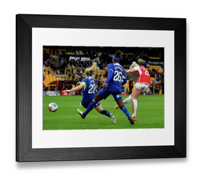 Framed Print : Arsenal v Chelsea - FA Women's Continental Tyres League Cup Final