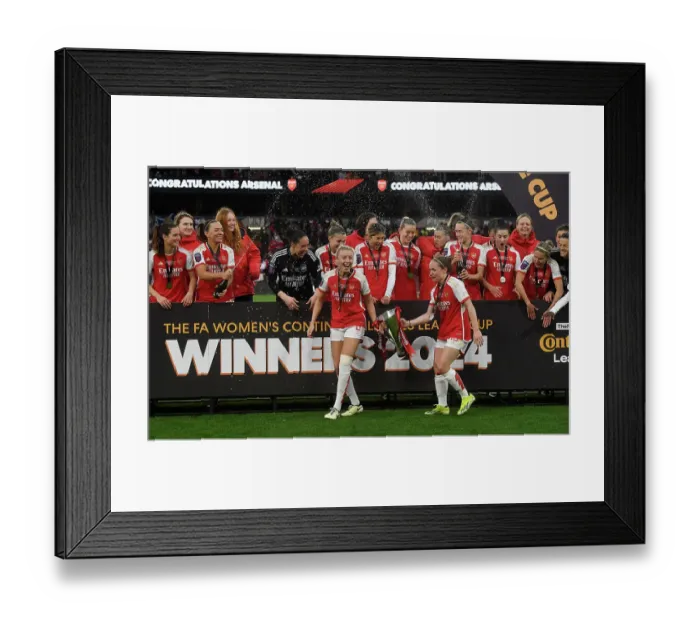 Framed Print : Arsenal v Chelsea - FA Women's Continental Tyres League Cup Final
