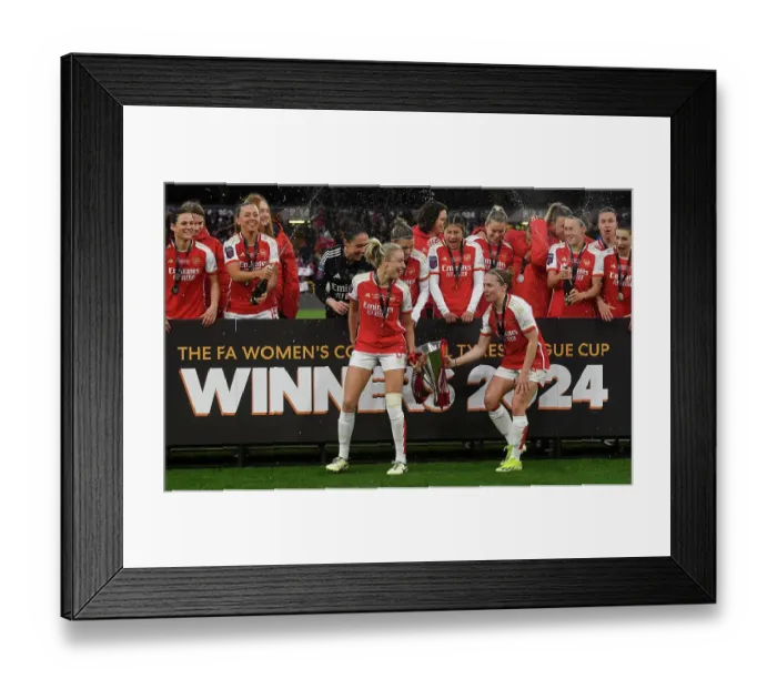 Framed Print : Arsenal v Chelsea - FA Women's Continental Tyres League Cup Final