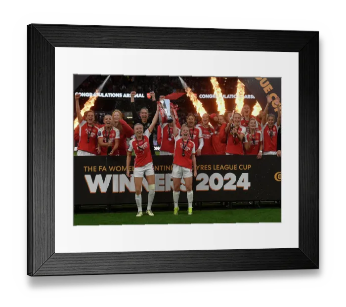 Framed Print : Arsenal v Chelsea - FA Women's Continental Tyres League Cup Final