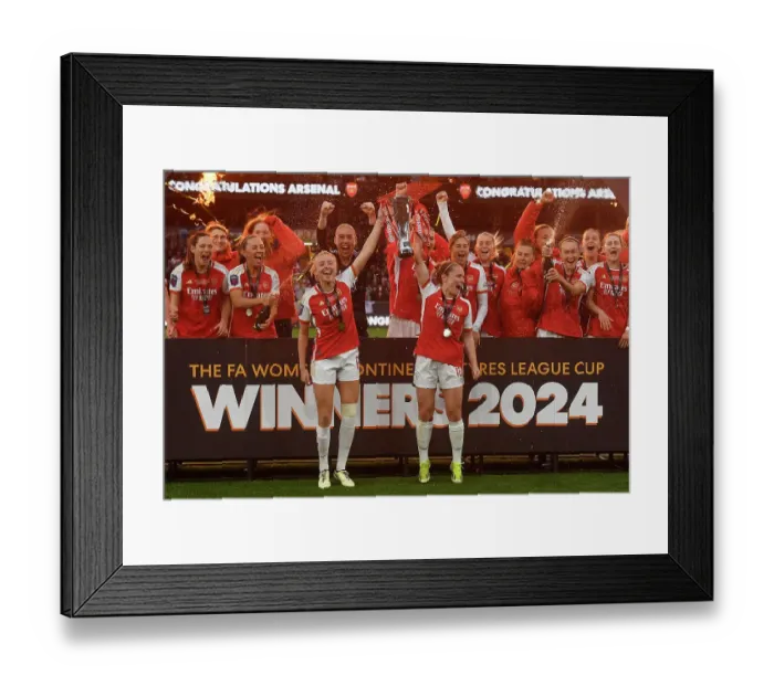 Framed Print : Arsenal v Chelsea - FA Women's Continental Tyres League Cup Final