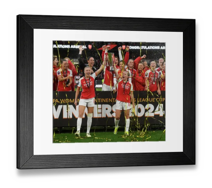Framed Print : Arsenal v Chelsea - FA Women's Continental Tyres League Cup Final