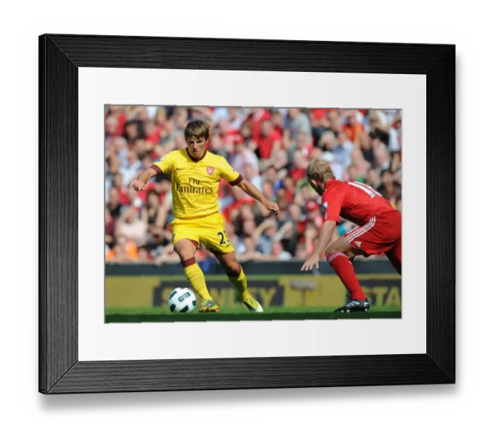 Framed Print : Andrey Arshavin (Arsenal) Dirk Kuyt (Liverpool). Liverpool 1: 1 Arsenal Framed Print : Andrey Arshavin (Arsenal) Dirk Kuyt (Liverpool). Liverpool 1: 1 Arsenal