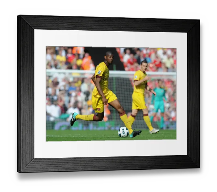 Framed Print : Abou Diaby's Draw at Anfield: Arsenal vs Liverpool, Premier League 2010-11 Framed Print : Abou Diaby's Draw at Anfield: Arsenal vs Liverpool, Premier League 2010-11