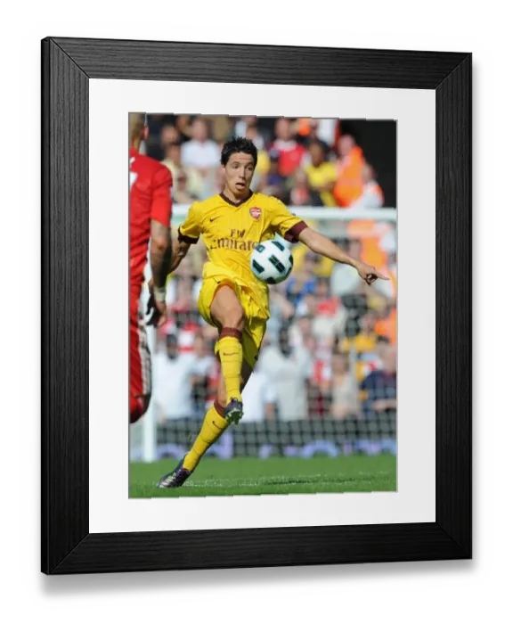 Framed Print : Samir Nasri (Arsenal). Liverpool 1: 1 Arsenal, Barclays Premier League, Anfield Framed Print : Samir Nasri (Arsenal). Liverpool 1: 1 Arsenal, Barclays Premier League, Anfield