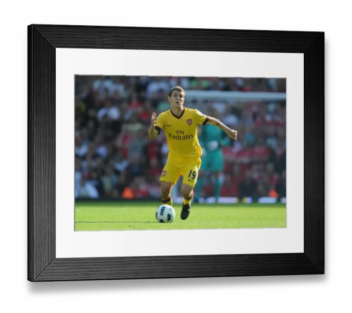 Framed Print : Jack Wilshere (Arsenal). Liverpool 1: 1 Arsenal, Barclays Premier League Framed Print : Jack Wilshere (Arsenal). Liverpool 1: 1 Arsenal, Barclays Premier League
