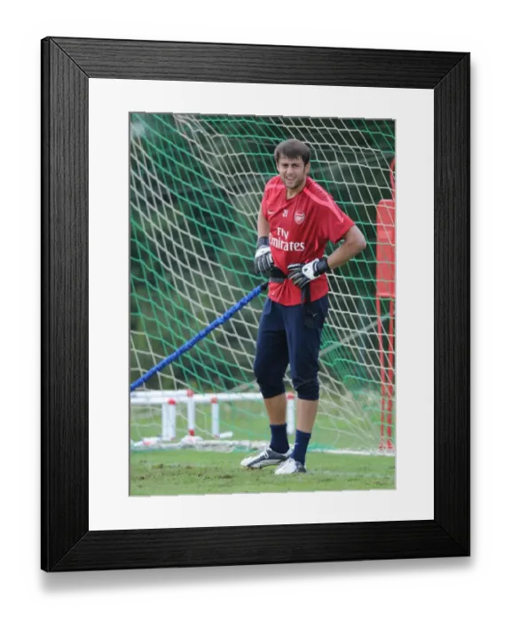 Framed Print : Lucasz Fabianski (Arsenal). Arsenal Training Camp, Bad Waltersdorf, Austria, 23 / 7 / 2010 Framed Print : Lucasz Fabianski (Arsenal). Arsenal Training Camp, Bad Waltersdorf, Austria, 23 / 7 / 2010