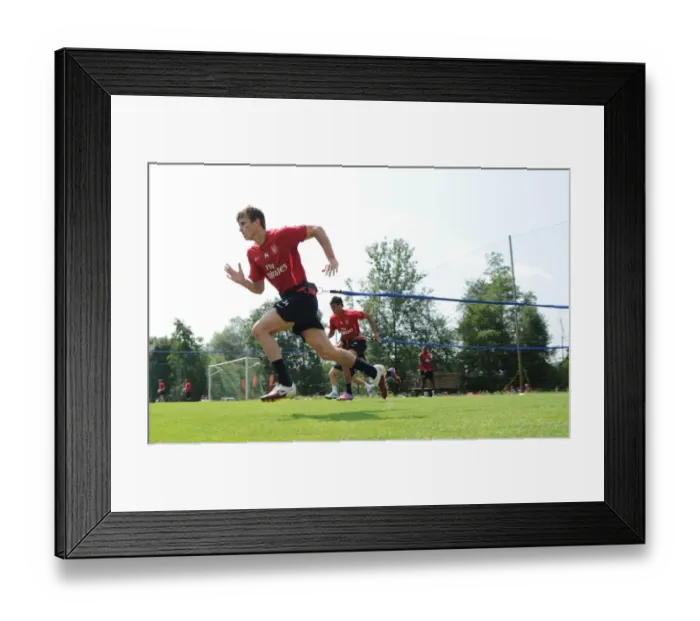 Framed Print : Harvard Nordtveit (Arsenal). Arsenal Training Camp, Bad Waltersdorf, Austria, 23 / 7 / 2010 Framed Print : Harvard Nordtveit (Arsenal). Arsenal Training Camp, Bad Waltersdorf, Austria, 23 / 7 / 2010