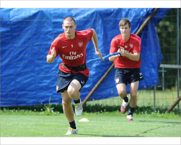 Thomas Vermaelen (Arsenal). Arsenal Training Camp, Bad Waltersdorf, Austria, 23  /  7  /  2010