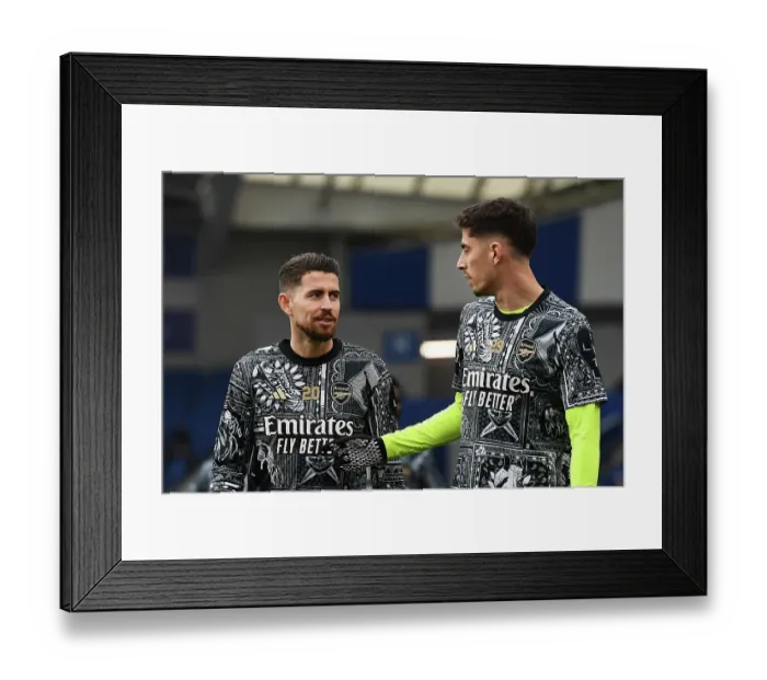 Framed Print : Brighton & Hove Albion v Arsenal FC - Premier League