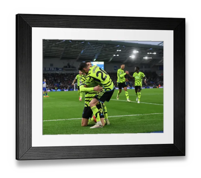 Framed Print : Brighton & Hove Albion v Arsenal FC - Premier League Framed Print : Brighton & Hove Albion v Arsenal FC - Premier League