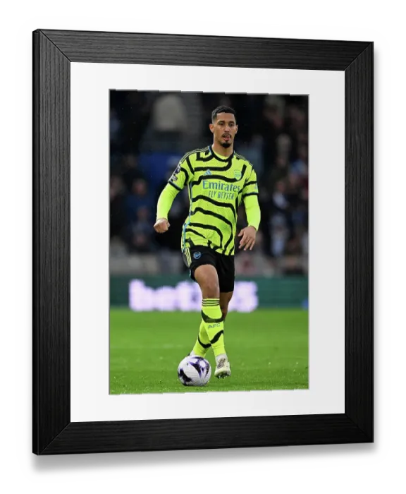 Framed Print : Brighton & Hove Albion v Arsenal FC - Premier League