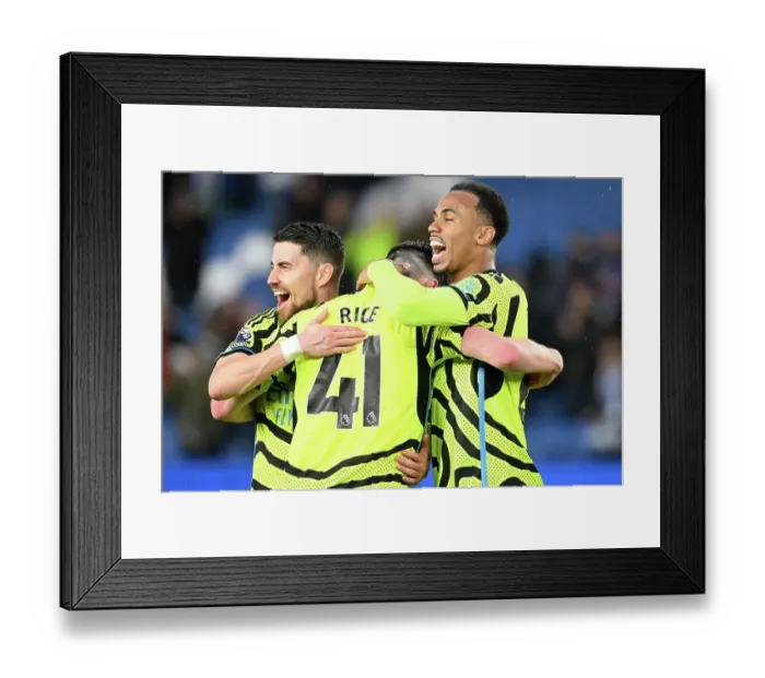 Framed Print : Brighton & Hove Albion v Arsenal FC - Premier League