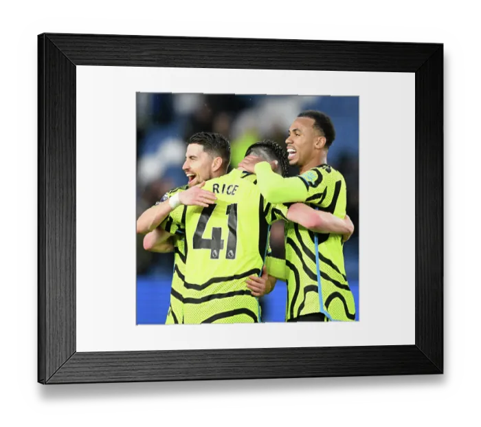 Framed Print : Brighton & Hove Albion v Arsenal FC - Premier League