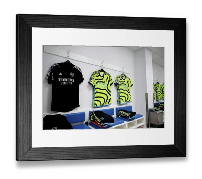 Framed Print : Brighton & Hove Albion v Arsenal FC - Premier League