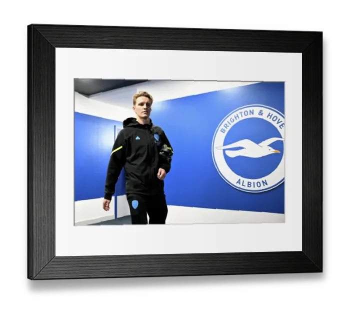 Framed Print : Brighton & Hove Albion v Arsenal FC - Premier League Framed Print : Brighton & Hove Albion v Arsenal FC - Premier League