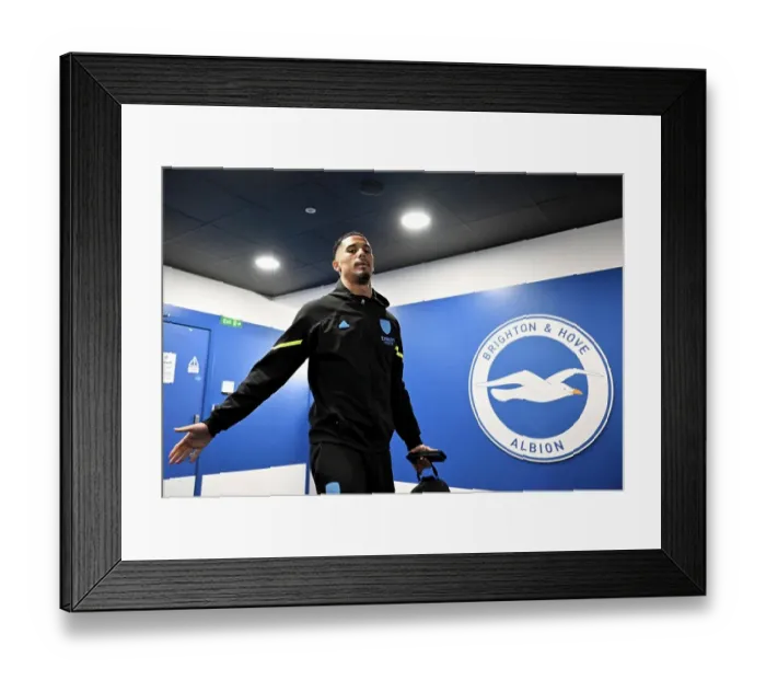 Framed Print : Brighton & Hove Albion v Arsenal FC - Premier League Framed Print : Brighton & Hove Albion v Arsenal FC - Premier League