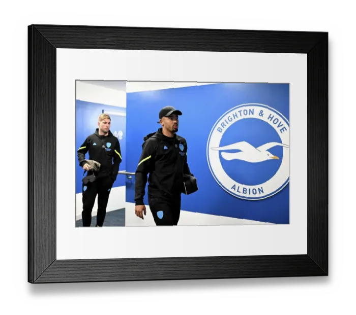 Framed Print : Brighton & Hove Albion v Arsenal FC - Premier League Framed Print : Brighton & Hove Albion v Arsenal FC - Premier League