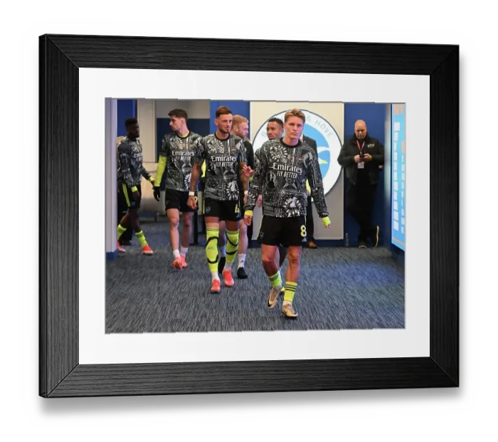 Framed Print : Brighton & Hove Albion v Arsenal FC - Premier League Framed Print : Brighton & Hove Albion v Arsenal FC - Premier League