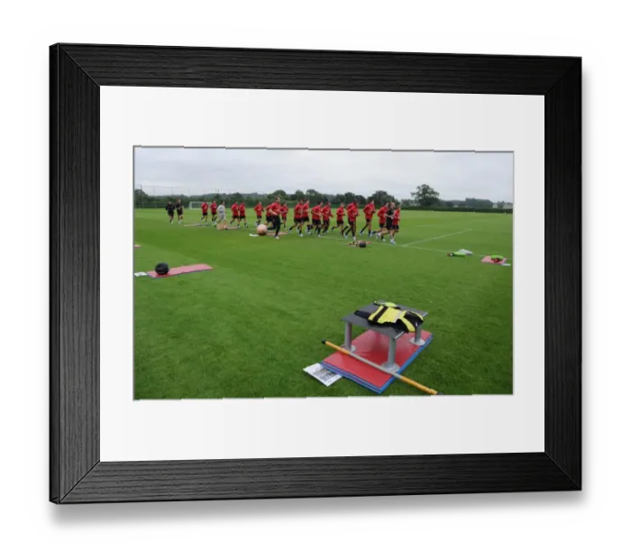 Framed Print : Arsenal training. Arsenal Training Ground, London Colney, Hertfordshire, 7 / 7 / 2010 Framed Print : Arsenal training. Arsenal Training Ground, London Colney, Hertfordshire, 7 / 7 / 2010