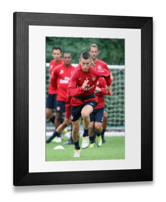 Framed Print : Laurent Koscielny (Arsenal). Arsenal Training Session. Arsenal Training Ground Framed Print : Laurent Koscielny (Arsenal). Arsenal Training Session. Arsenal Training Ground