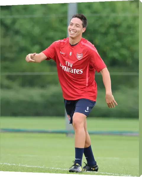 Samir Nasri (Arsenal). Arsenal Training Ground, London Colney, Hertfordshire, 6  /  7  /  2010
