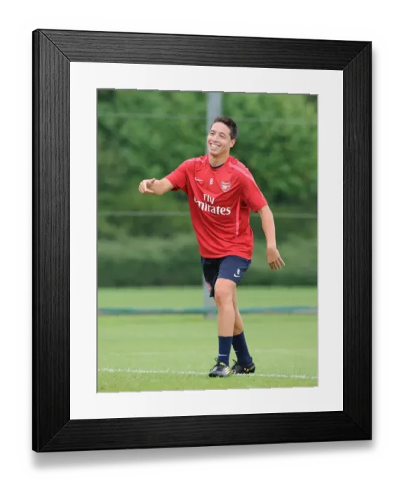 Framed Print : Samir Nasri (Arsenal). Arsenal Training Ground, London Colney, Hertfordshire, 6 / 7 / 2010 Framed Print : Samir Nasri (Arsenal). Arsenal Training Ground, London Colney, Hertfordshire, 6 / 7 / 2010