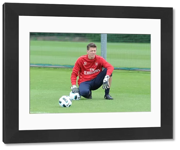 Wojciech Szczesny (Arsenal). Arsenal Training Ground, London Colney, Hertfordshire
